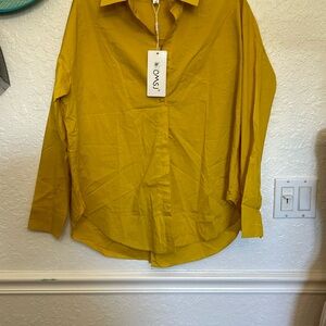Omsj button-down shirt new with tags